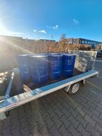 Brandvaten 200L - Blauw, Tuin en Terras, Vuurkorven, Ophalen, Nieuw