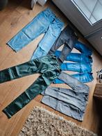 Spijkerbroekenpakket + 1 lederlook broek, maat 152 t/m 164, Ophalen of Verzenden, Zo goed als nieuw, Maat 152