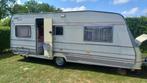 Te koop: LMC Munsterland Luxus Design, Caravans en Kamperen, Particulier, Stapelbed, 6 tot 7 meter, Kachel