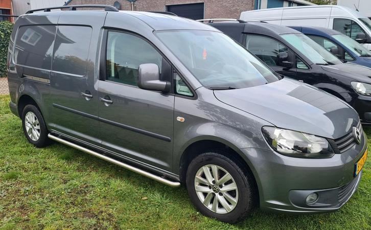 VW Caddy Sidebars Zwart/RVS - Aanbieding!, Auto-onderdelen, Sidebars, Nieuw, Ophalen