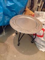 Super leuk bijzet tafeltje, Huis en Inrichting, Tafels | Bijzettafels, Minder dan 55 cm, Gebruikt, Rond, Ophalen