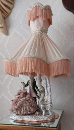 Barok Lamp met Porseleinen Beeld, Antiek en Kunst, Antiek | Lampen, Ophalen