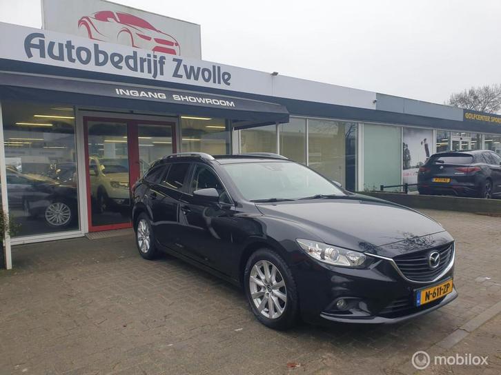 MAZDA 6 SPORTBREAK 2.0 HP TS+|NAVI|STOELVERWARMING|NAP|PDC|, Auto's, Mazda, Bedrijf, Te koop, 6 sportbreak, ABS, Airbags, Airconditioning