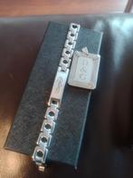 Stalen Armband met Logo - Verstelbaar & Duurzaam, Ophalen of Verzenden, Nieuw, Zilver, Staal
