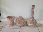 3 vazen, Ophalen, Overige kleuren, Minder dan 50 cm, Glas