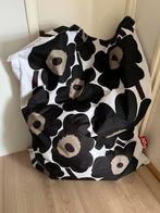 Fatboy Zitzak met Marimekko print, Ophalen, Gebruikt, Zwart, Zitzak