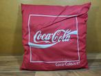 Coca Cola Kussen - Vintage Decoratie, Ophalen of Verzenden, Gebruikt, Rood, Vierkant