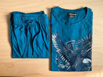 Heren pyjama. Slechts 1 x gedragen.️❗️Shortama. ZGAN Maat L beschikbaar voor biedingen