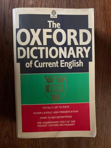 The Oxford Dictionary of Current English; ISBN 0192819194 beschikbaar voor biedingen
