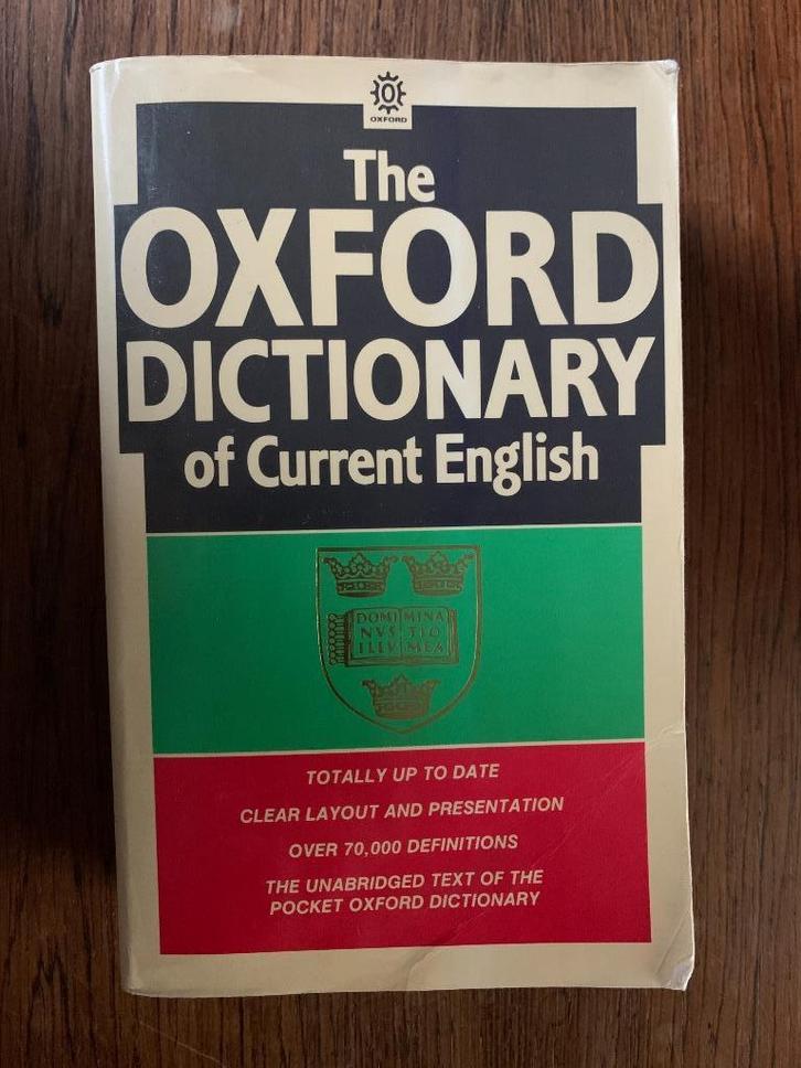 The Oxford Dictionary of Current English; ISBN 0192819194, Boeken, Woordenboeken, Gelezen, Engels, Overige uitgevers, Ophalen of Verzenden