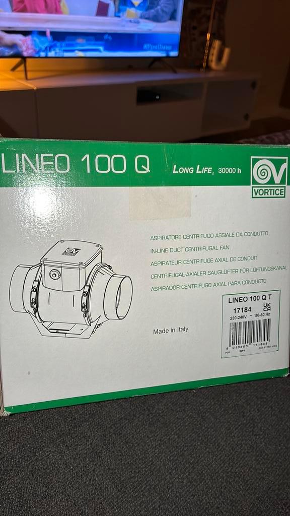 Buisventilator met Timer, Doe-het-zelf en Verbouw, Ventilatie en Afzuiging, Zo goed als nieuw, Ventilator, Ophalen