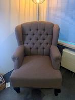 Trendhopper Fauteuil - Mokka Bruin, Ophalen, Zo goed als nieuw, Stof, 75 tot 100 cm
