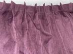 Overgordijnen donkerpaars, Overige kleuren, 200 cm of meer, Ophalen of Verzenden, Zo goed als nieuw