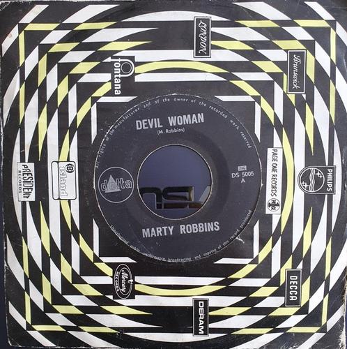 Marty Robbins - Devil Woman, Cd's en Dvd's, Vinyl Singles, Gebruikt, Single, Pop, 7 inch, Ophalen of Verzenden