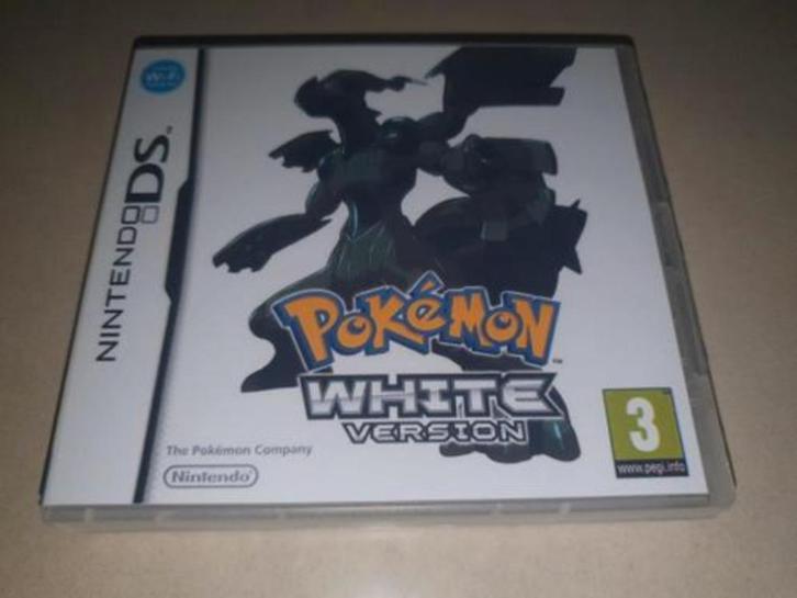 Pokemon White Version DS Game Case (2), Spelcomputers en Games, Games | Nintendo DS, Zo goed als nieuw, Avontuur en Actie, 1 speler