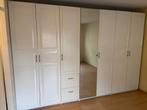 Grote witte kledingkast met spiegeldeur Pax, Huis en Inrichting, Kasten | Kledingkasten, Ophalen, Overige materialen, 200 cm of meer