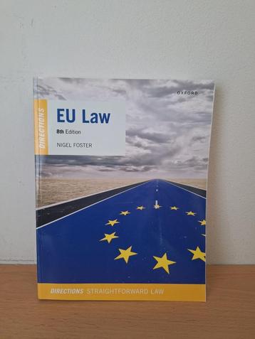 NIEUW! EU law - Nigel Foster (8e druk) beschikbaar voor biedingen