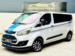 Dikke Ford Transit Custom 2.2TDCI*6PRS*LANG*, Auto's, Gebruikt, Zwart, 4 cilinders, Bedrijf