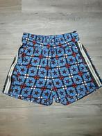 Scotch & Soda Blauw Broekje Met Rood/Witte Print Maat S, Kort, Nieuw, Scotch & Soda, Maat 36 (S)