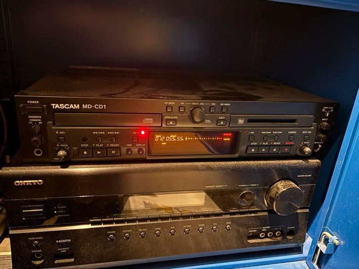 Tascam MD-CD1 MiniDisc/CD Combinatie Speler, Audio, Tv en Foto, Cd-spelers, Gebruikt, Overige merken, Ophalen of Verzenden