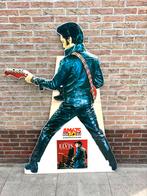 Prachtige unieke kartonnen cutout van Elvis Presley, Verzamelen, Muziek, Artiesten en Beroemdheden, Ophalen, Zo goed als nieuw