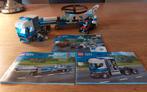Lego City 60244 Politie Helikopter Transport, Kinderen en Baby's, Speelgoed | Duplo en Lego, Ophalen, Zo goed als nieuw, Complete set