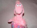 bella Donna Anna Club Plush grappige roze vogel 25 cm, Ophalen of Verzenden, Nieuw, Overige typen