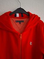 Tommy Hilfiger rode vest met capuchon maat 152, Jongen of Meisje, Trui of Vest, Ophalen of Verzenden, Tommy Hilfiger