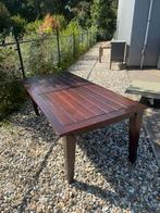 Mahonie houten eettafel, Huis en Inrichting, Tafels | Eettafels, Ophalen, Klassiek, 200 cm of meer, 50 tot 100 cm