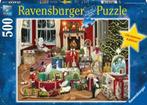 Ravensburger - Kersttijd - 500 stukjes, Hobby en Vrije tijd, Denksport en Puzzels, Ophalen of Verzenden, 500 t/m 1500 stukjes