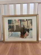 Wall frame, Ophalen of Verzenden, Zo goed als nieuw, Rechthoekig, Minder dan 100 cm