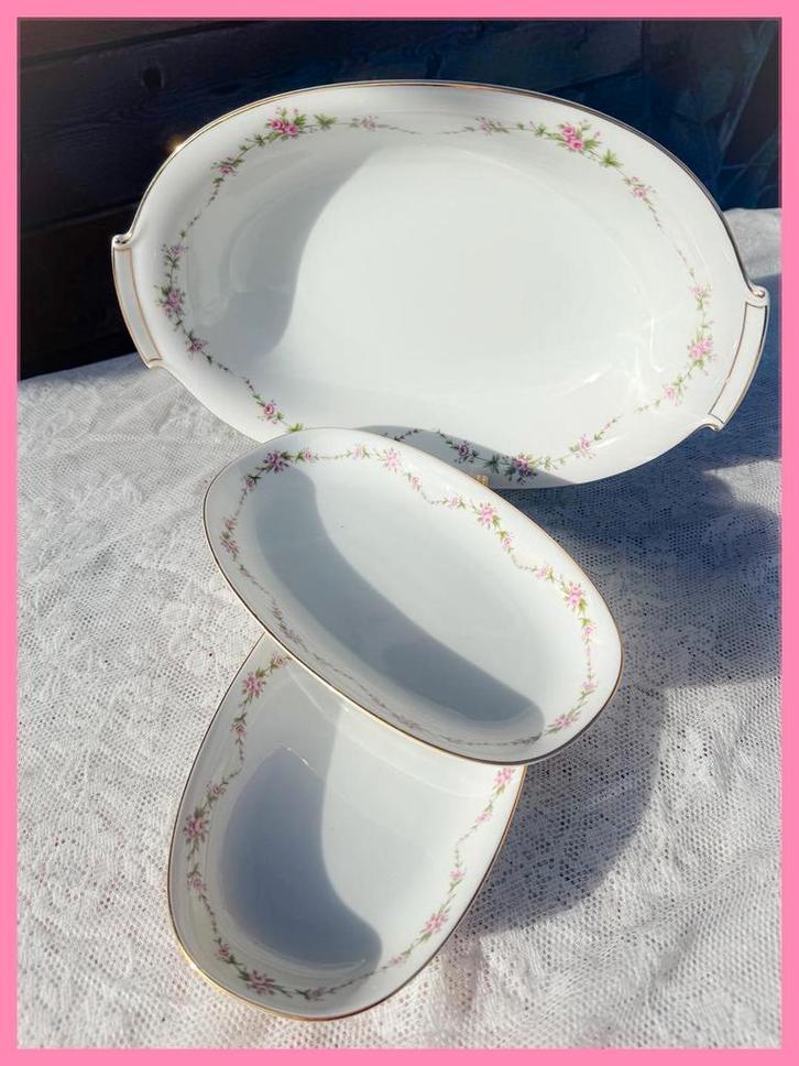 Bocante schalen high tea servies schaaltjes broodschaal, Antiek en Kunst, Antiek | Servies los, Ophalen of Verzenden