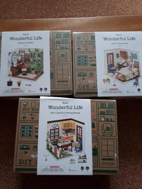 Wunderful life miniature house Rolife, Hobby en Vrije tijd, Overige Hobby en Vrije tijd, Nieuw, Ophalen of Verzenden
