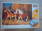 Trefl legpuzzel 3000 stukjes - Horses, Ophalen, Meer dan 1500 stukjes, Zo goed als nieuw, Legpuzzel