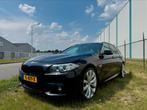 BMW 520d aut.LCI, M-sport,Xenon,Navi,Leer,21”,2015,163km!, 1995 cc, Zwart, Diesel, 1710 kg