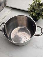 Stoompan met 3 manden - 5 Liter, Gebruikt, Inductieplaat, Rvs, Ophalen