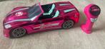 Barbie Dream Car - barbieauto - bestuurbare auto, Kinderen en Baby's, Speelgoed | Speelgoedvoertuigen, Afstandsbediening, Gebruikt