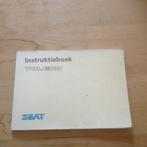 Handleiding instructieboekje    Seat  Toledo     1991     NL, Auto diversen, Handleidingen en Instructieboekjes, Ophalen of Verzenden