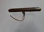 antiek koperen met messing wand schilderijlamp, Ophalen of Verzenden