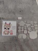 Snijmal Set - Hertje met Cadeau (nr12), Ophalen of Verzenden, Nieuw