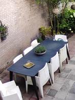 Box tuinstoelen tuinstoel type box stapelstoelen siesta, Tuin en Terras, Ophalen of Verzenden, Gebruikt, Kunststof