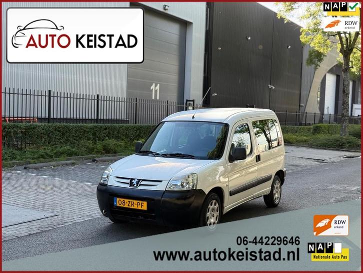 Peugeot Partner MPV 1.4 XR 2X SCHUIFDEUR/ 1 JAAR APK! ORIGIN, Auto's, Peugeot, Bedrijf, Te koop, Partner, ABS, Airbags, Schuifdeur