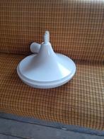 Witte Plafondlamp - Strak Design, Ophalen, Gebruikt, Modern, Minder dan 50 cm