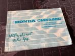 Honda CMX250C Owner's Manual - 1986, Motoren, Ophalen of Verzenden, Honda
