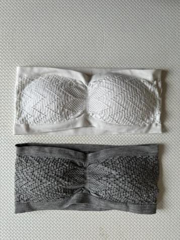 2 stuks Bandeau BH , Primark maat Medium nog NIEUW (R218) beschikbaar voor biedingen