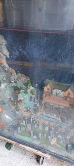 Lemax grote Halloween kast met licht en geluid, Ophalen, Zo goed als nieuw, Versiering, Halloween of Griezel