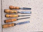 Zet beitels, Antiek en Kunst, Antiek | Gereedschap en Instrumenten, Ophalen of Verzenden