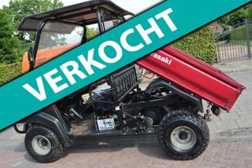 Kawasaki Mule 3000 Gator met kiepbakje en fronthef 2WD beschikbaar voor biedingen