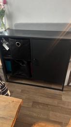 Dressoir kast en bijpassend tv meubel zwart, 100 tot 150 cm, Ophalen of Verzenden, Zo goed als nieuw, Metaal