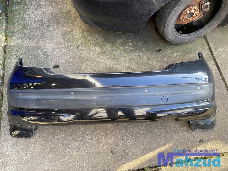 PEUGEOT 207 CC ZWART EXLB achterbumper cabrio 2007-2015, Auto-onderdelen, Carrosserie en Plaatwerk, Bumper, Peugeot, Achter, Gebruikt